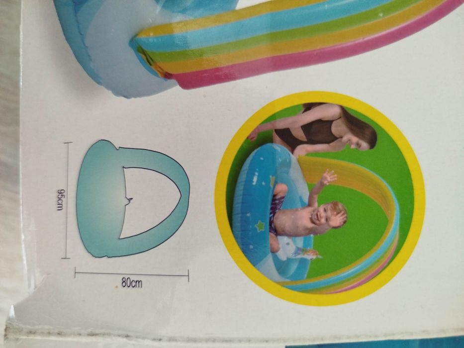 Basen dmuchany dla dzieci