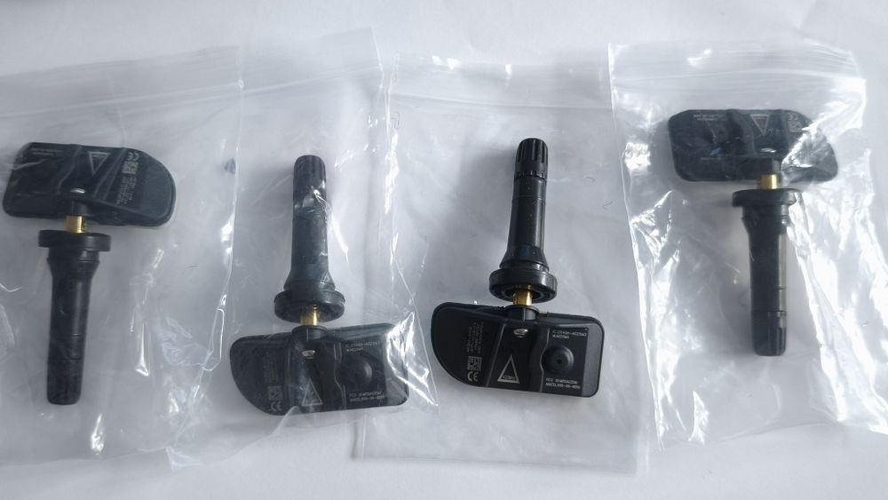 Conjunto 4 Sensores Pressão Pneus TPMS Ford ORIGINAL (433MHz) Novos