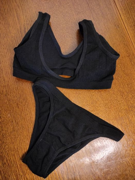 Ідеальний комплект у рубчик (топ, трусики)