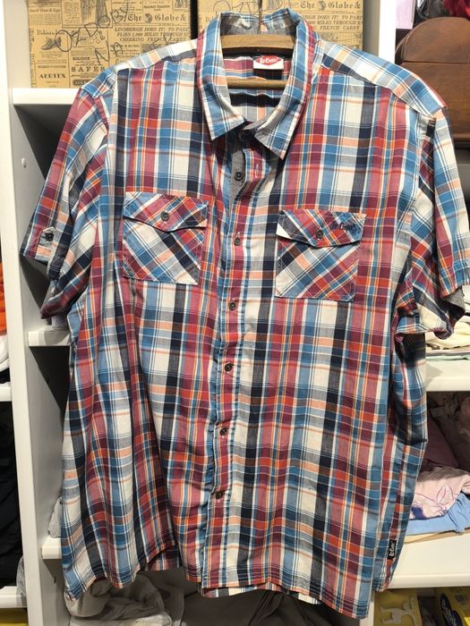 Koszula męska Lee Cooper XXXL 3XL Krótki rękaw