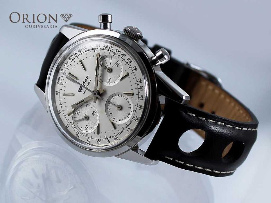 Wyler Incaflex Valjoux 72 Vintage Chronograph