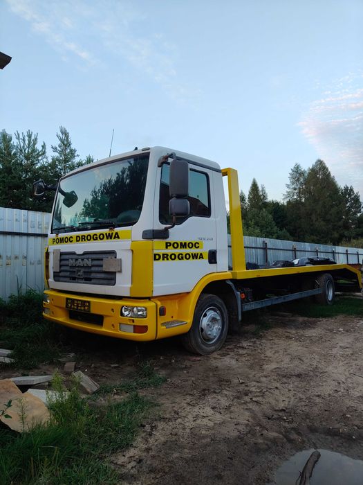 MAN TGL 12.240 TGM 15.280 DMC 12 Ładowność 7 Ton Pomoc Drogowa Laweta Autolaweta Najazd Pojazd Specjalny