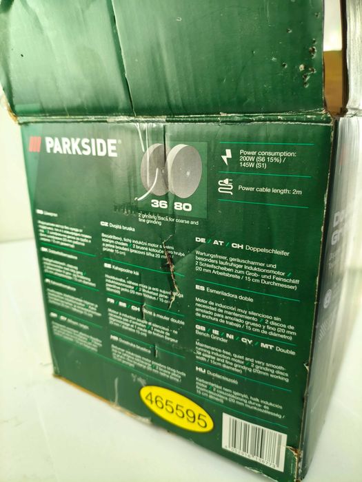 Szlifierka Stołowa PARKSIDE PDOS200 C2