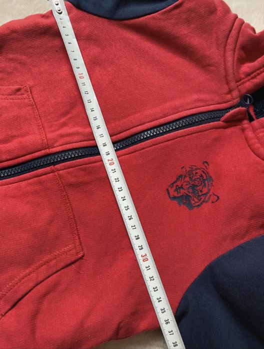 Ciepła bluza ocieplana + kamizelka bezrękawnik + czapka
