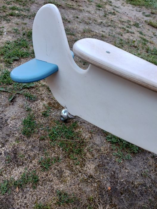 Chodzik samolot drewniany