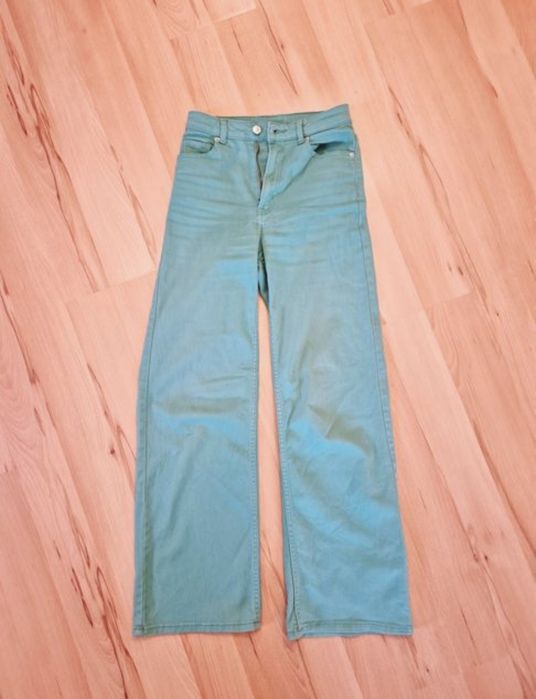 Jeansy Mom Jeans i Wide leg
