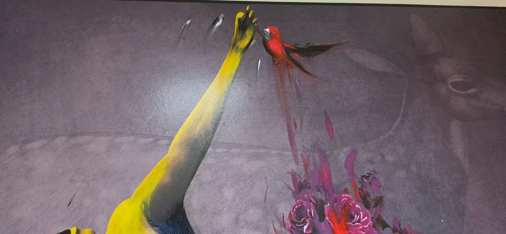 Quadro magnifico de 1.50m×2m do artista Marc Felten