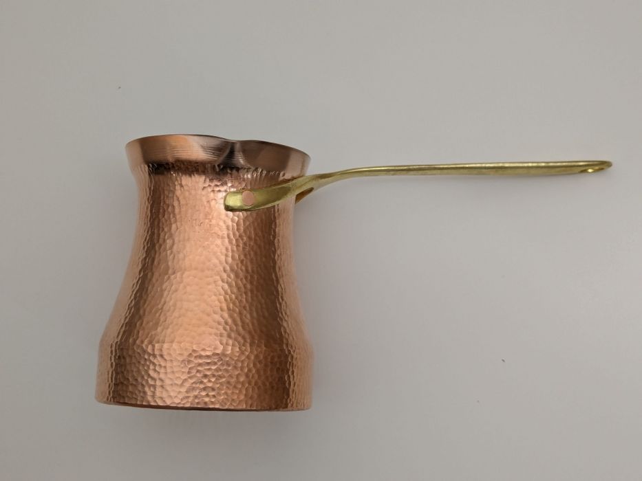 Турка / джезва мідна 400мл турецький дизайн