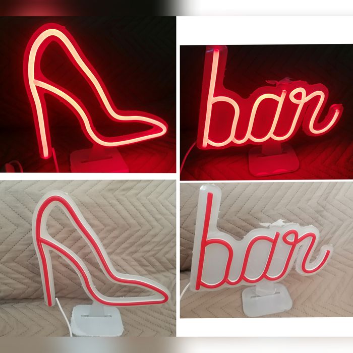 Luzes Neon led em acrílico várias imagens