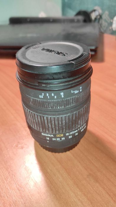 Об'єктив Sigma DC 18–125mm 1:3.5–5.6 для Canon