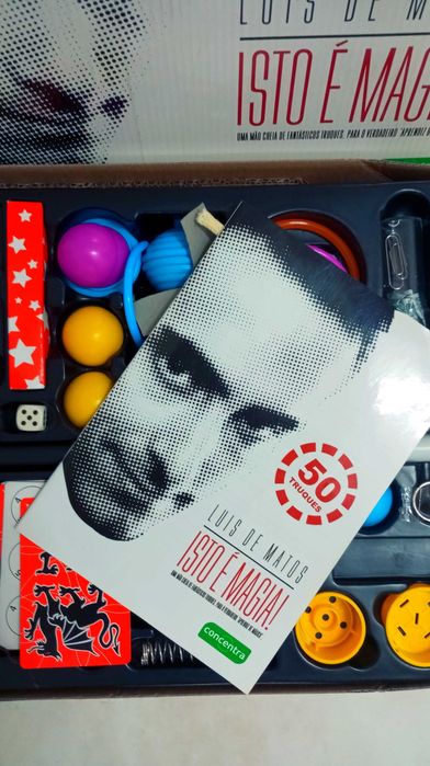 Kit de Magia "Isto é Magia! 50 Truques" - Luís de Matos