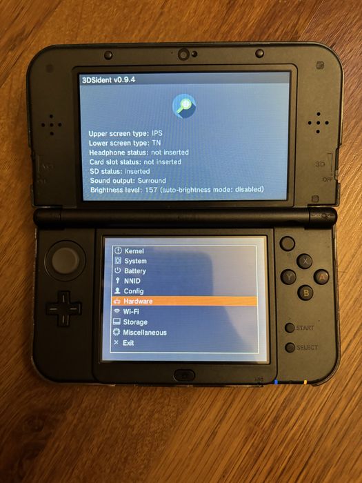 Zmodowane new nintendo 3ds xl