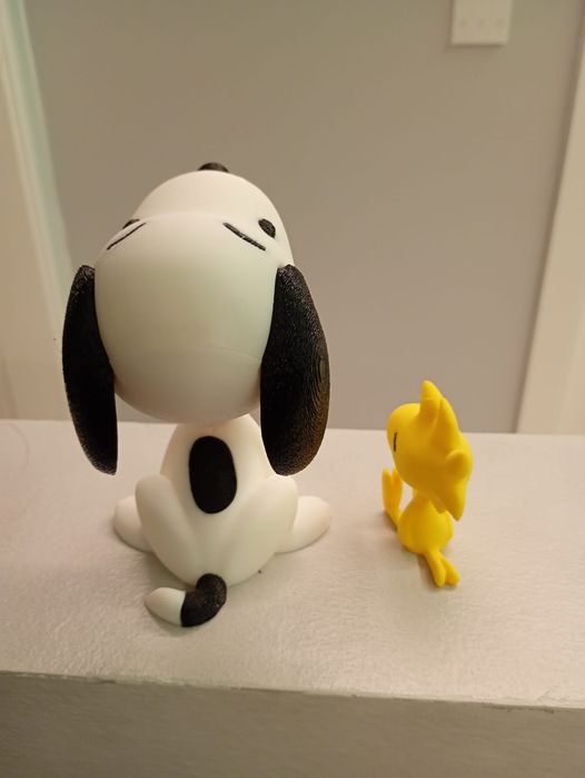 Snopy com amigo , 12 cm
