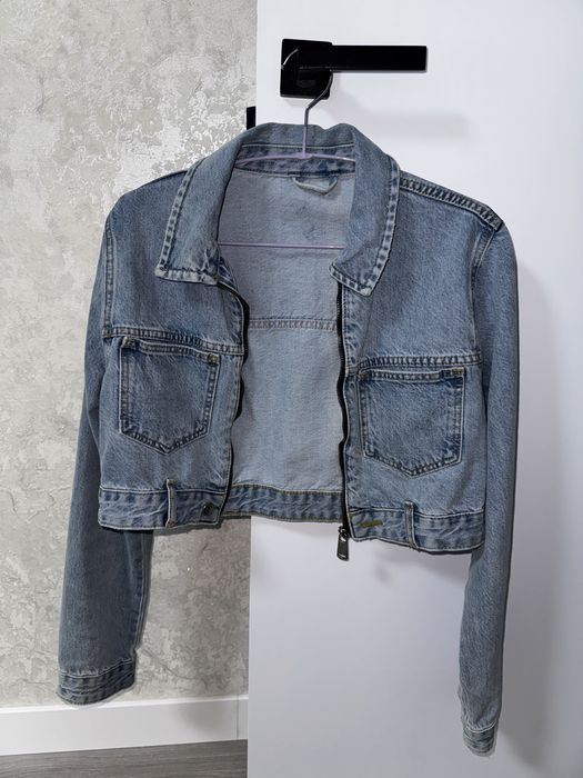 Джинсова куртка від бренду papaya