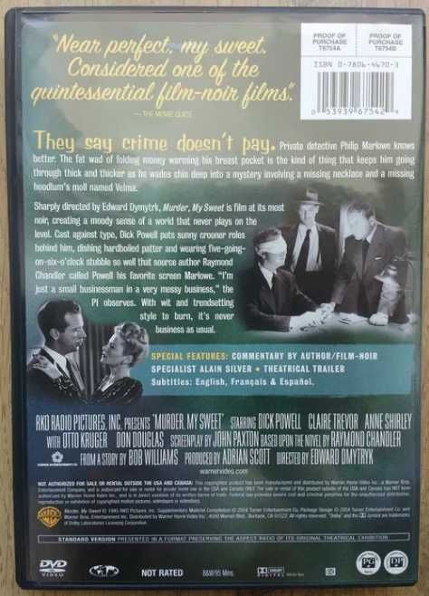 DVD "Enigma", de Edward Dmytryk. Zona 1. Raro.