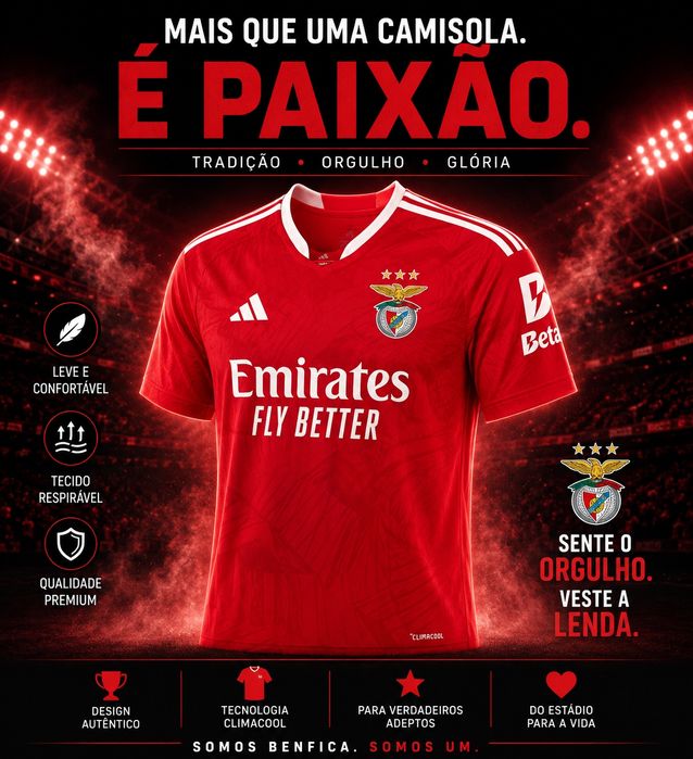 Camisola Benfica 26/27