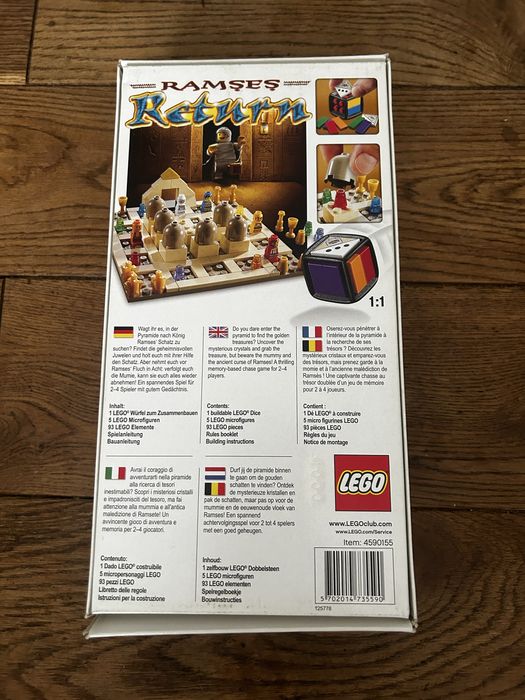 Lego gra planszowa ramses return