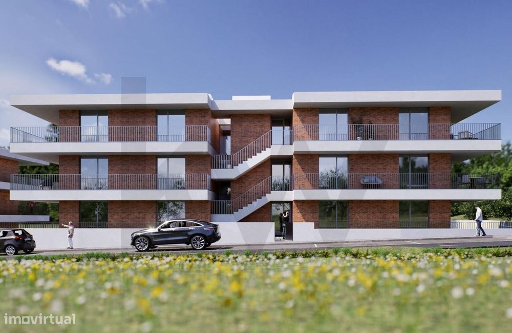Obra Nova - Apartamento T2 C/ Garagem