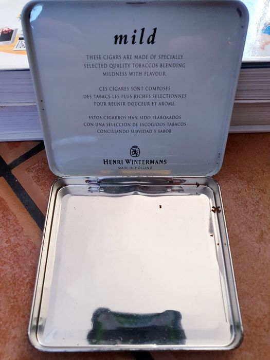Caixa Vintage 10 cigarrilhas Henri Wintermans