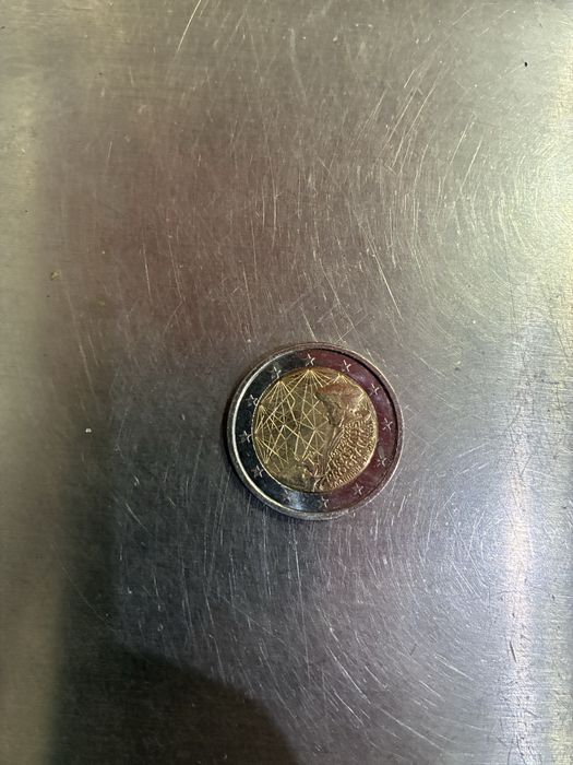 Moeda de 2€ da Grécia Erasmus