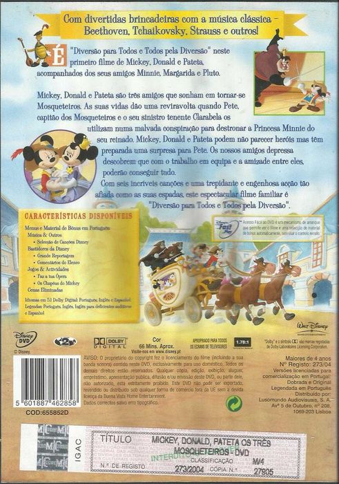 Os Três Mosqueteiros (Disney) (2004)