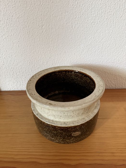 Vintage Søholm Stentøj Denmark Ceramic, diâmetro 18cm, altura 12,5cm.