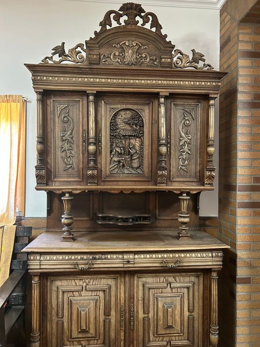 Móvel Antigo Trabalhado Cozinha