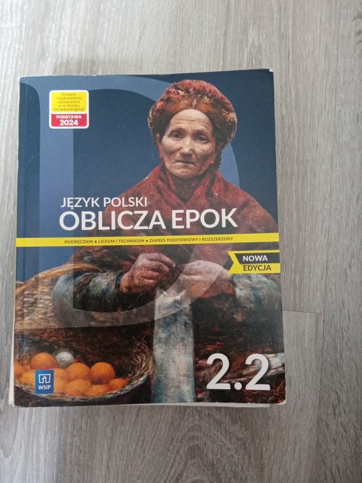 Język polski oblicza epok 2.2 nowa edycja WSiP