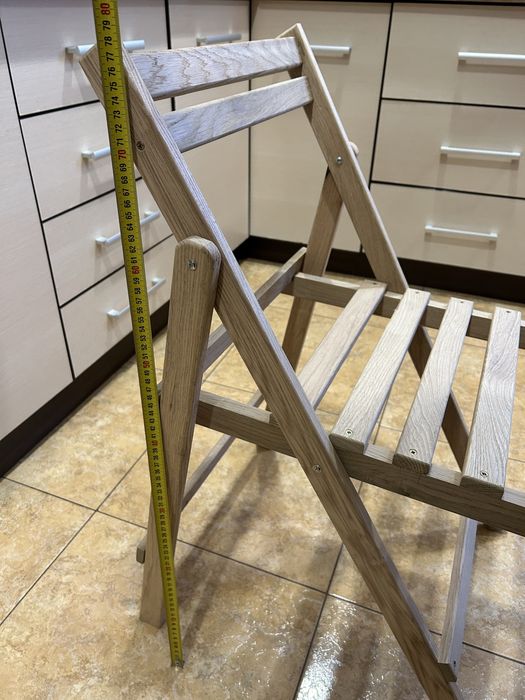 Крісла розкладні із дуба,складные стулья деревянные