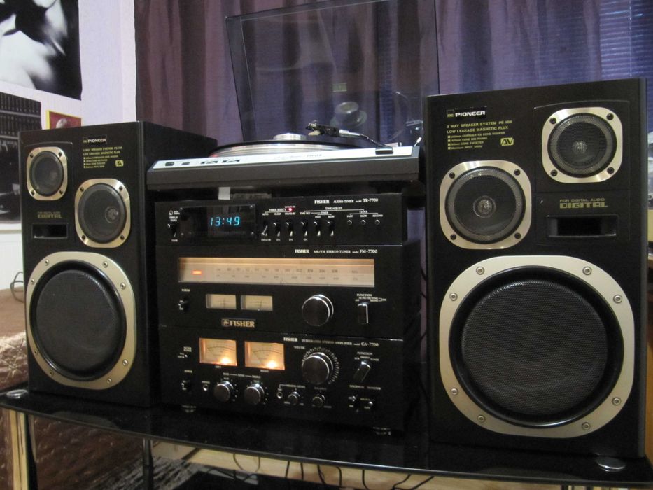 FISHER 7700 HI-FI – Вініловий Комплекс (made in Japan) - ВІДМІННИЙ Стан