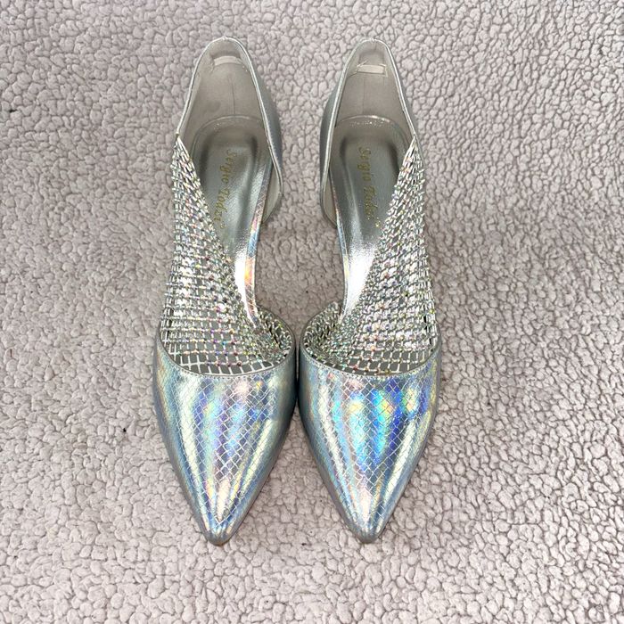 Salto alto brilhantes