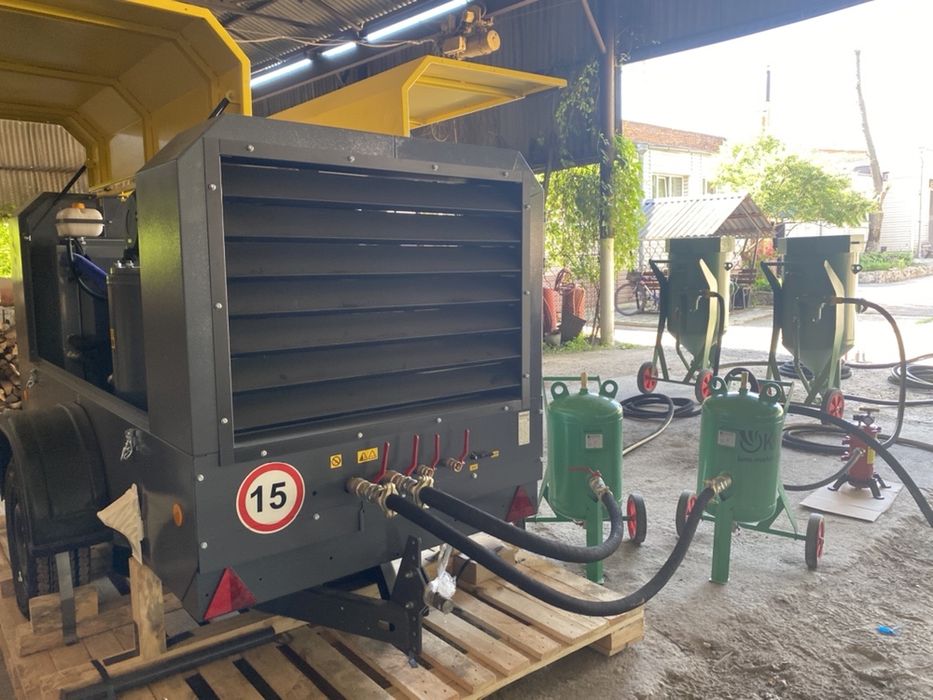 Компрессор дизельный DACS 10м3/мин 10 бар передвижной