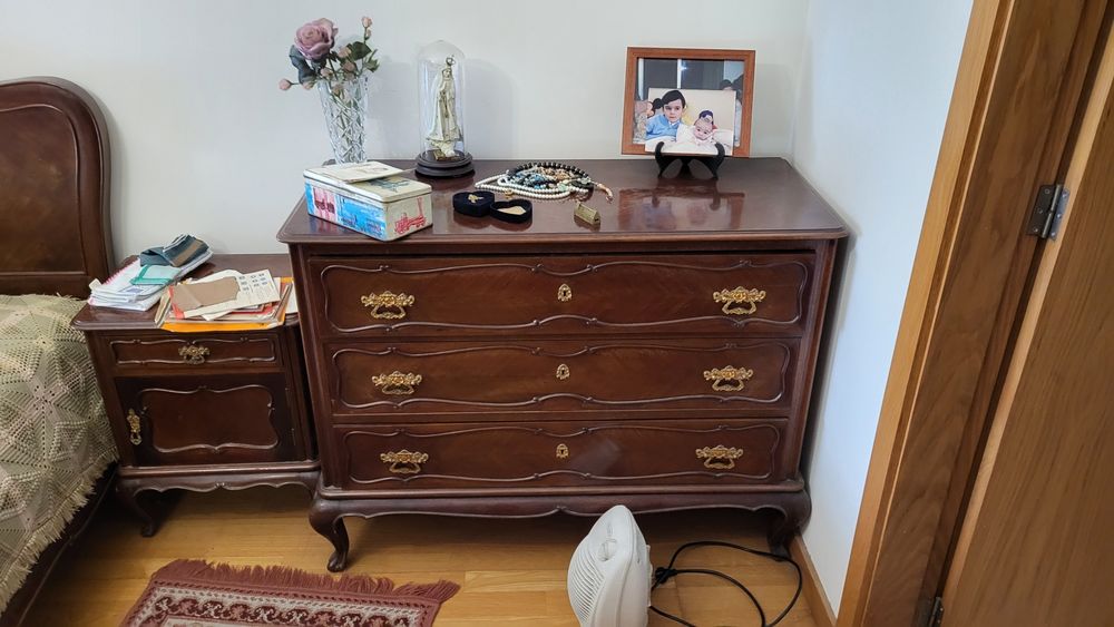 Mobília de quarto completa (anos 50)