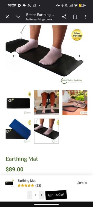 Better Earthing Grounding Mat (Meditation Zen)