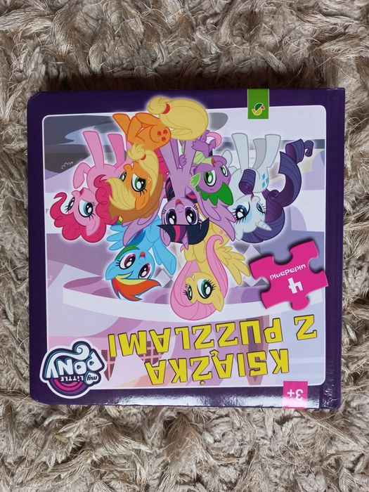 My Little Pony książka z puzzlami 3+