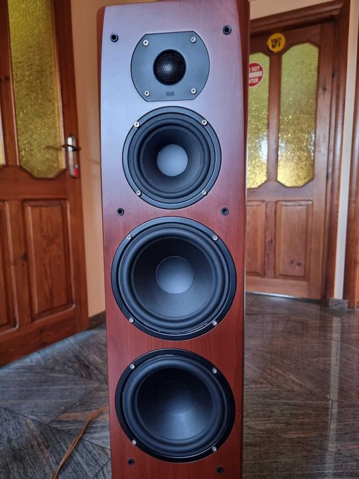 Zestaw stereo Yamaha RX-797 + kolumny ELAC FS 58 + pilot + kable