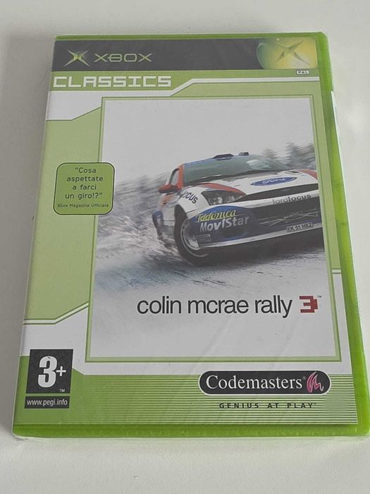 Colin McRae Rally 3 Xbox Classic nowa folia