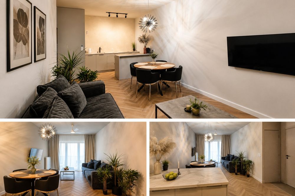 Apartament w Centrum | 2 Sypialnie + Parking - ulica Moniuszki 9 D / SĄD