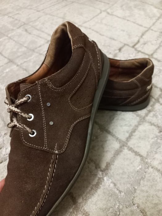 Туфлі чоловічі замшеві 42