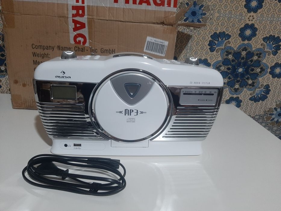 Радиоприемник ретро портативный Auna RCD-70