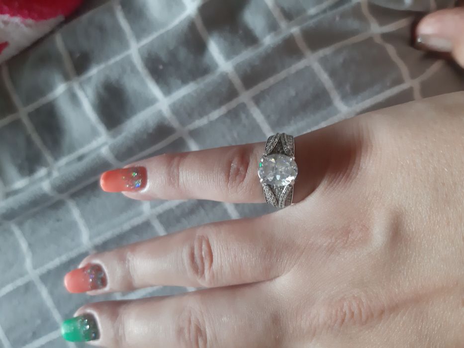 Каблучка срібна срібло