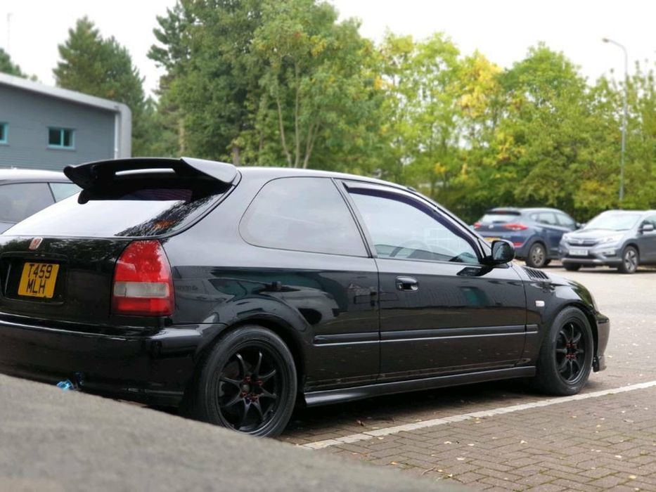 LIP SPOILER AILERON HONDA CIVIC EK TYPE R TYPER SPOON MUGEN VTI