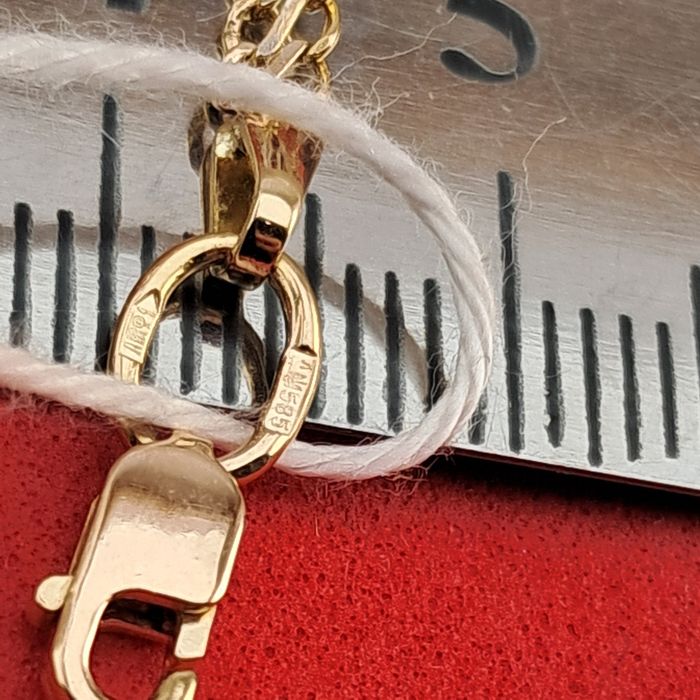 Золотая цепочка 585 пробы, 3.20 г, 50 см