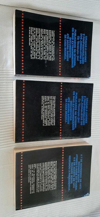 "Watergate"Gravações do Presidente e A queda de um Presidente 3volumes