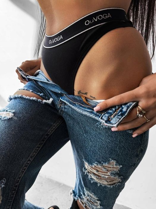 O la Voga stringi 3-pack wysoki stan L 38/40 new %%%