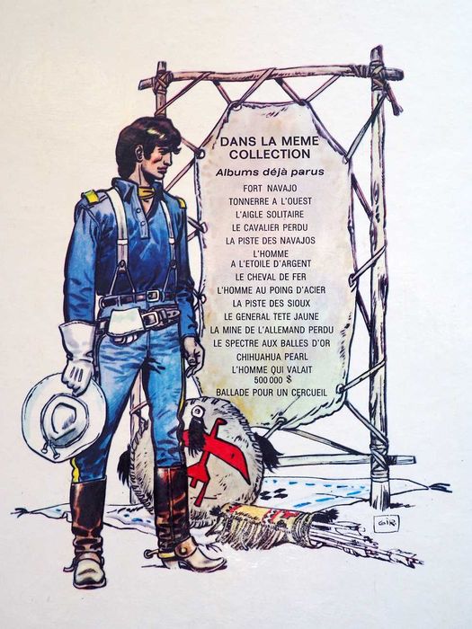 Blueberry - Em Francês - 2ª Edição de 1975 - Bom Valor de Catálogo