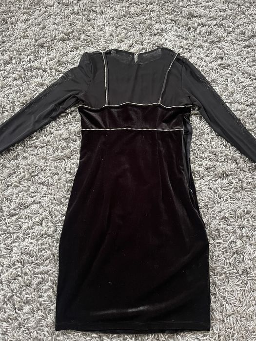 Плаття s mohito  чорне велюрове