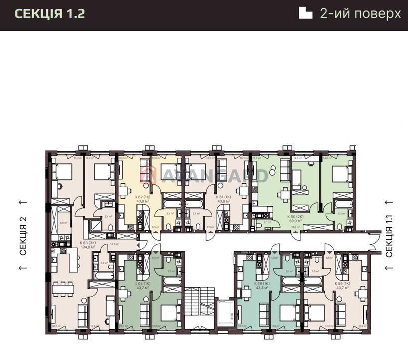 Продаж 1-кім кв вул Стрийська Франківський р-н розтермінування