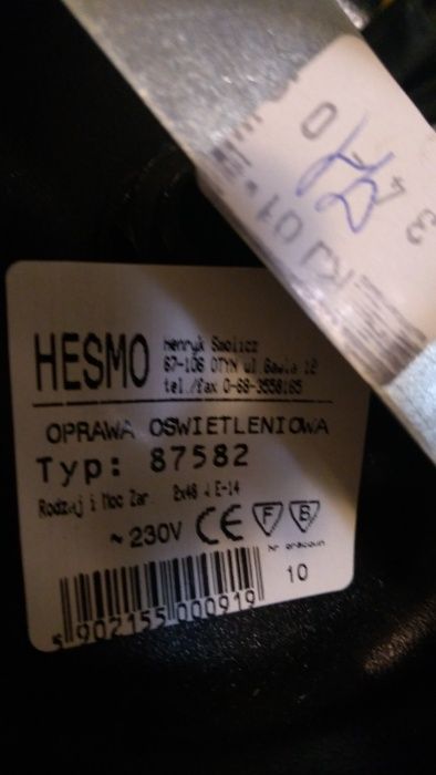 Lampa, kinkiet używana