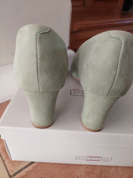 Buty ba obcasie palec odkryty Wojas 40